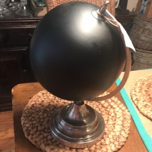 Pottery Barn chalkboard globe new with tags